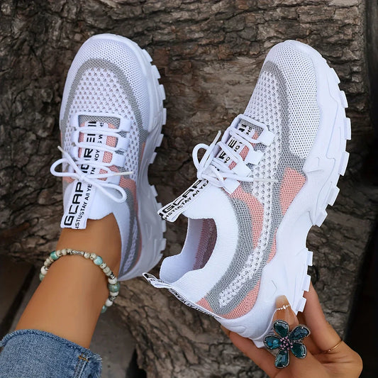 VANCOUVER™ ORTHOPEDIC BREATHABLE LACE UP MESH SNEAKERS