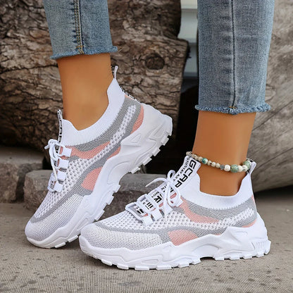VANCOUVER™ ORTHOPEDIC BREATHABLE LACE UP MESH SNEAKERS