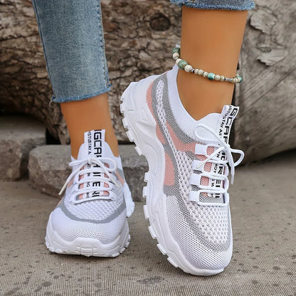 VANCOUVER™ ORTHOPEDIC BREATHABLE LACE UP MESH SNEAKERS