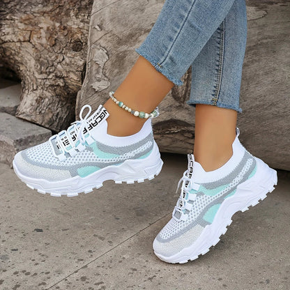 VANCOUVER™ ORTHOPEDIC BREATHABLE LACE UP MESH SNEAKERS