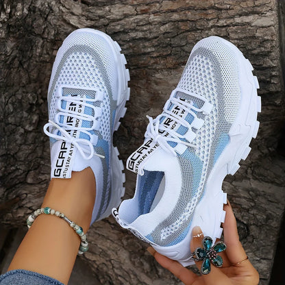 VANCOUVER™ ORTHOPEDIC BREATHABLE LACE UP MESH SNEAKERS