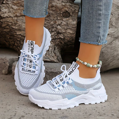 VANCOUVER™ ORTHOPEDIC BREATHABLE LACE UP MESH SNEAKERS